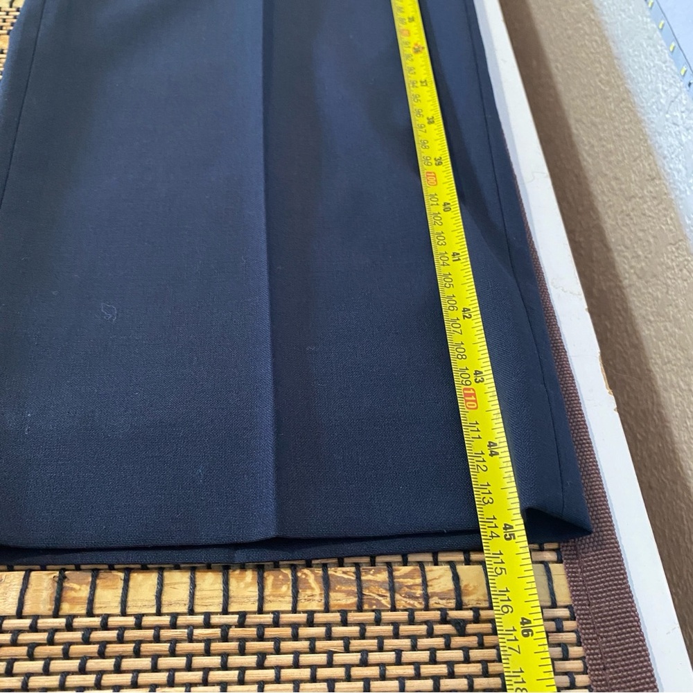 Lauren Ralph Lauren High Performance Wool Dress Pants 36x34 Classic Fit Navy - Picture 11 of 11